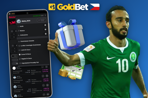Přepínač mezi demo a real režimem s tlačítkem vkladu v Goldbet Casino Aviator
