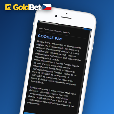 Apple Pay a Google Pay umožní vklad v Goldbet Casino jediným ťuknutím na mobilu
