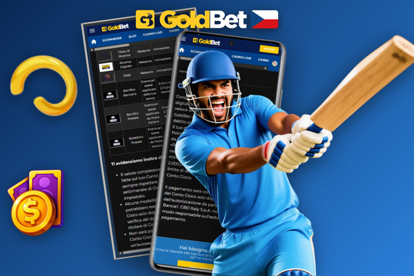 Potvrzení vkladu kartou Visa v Goldbet Casino bez jakéhokoli poplatku